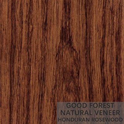 Rosewood ξενοδοχείων φυσικός ξύλινος καπλαμάς του τετάρτου περικοπών κορωνών κατ' ευθείαν