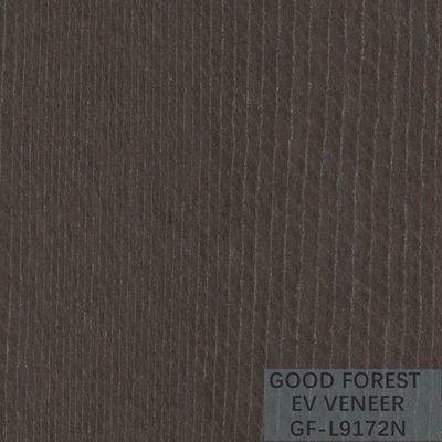 Ανασυγκροτημένο το η EV ασήμι καπλαμάδων της Ebony ακτινοβολεί ξύλινα φύλλα καπλαμάδων σιταριού FSC