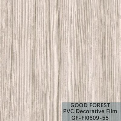 Wallboard άσπρη ταινία PVC διακοσμητικό ξύλινο σιτάρι πλάτους 1260mm - 1330mm