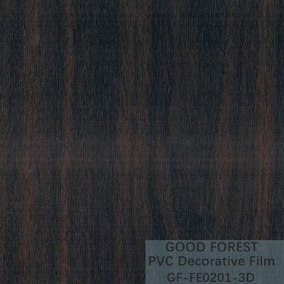 Διακοσμητική μαύρη ταινία PVC ξύλινο σιτάρι πλάτους 1260mm - 1330mm