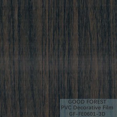 Διακοσμητική μαύρη ταινία PVC ξύλινο σιτάρι πλάτους 1260mm - 1330mm