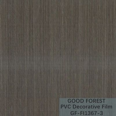 Διακοσμητική ταινία PVC χωρισμάτων σκοτεινό γκρίζο χρώμα πάχους 0.25mm - 0.60mm
