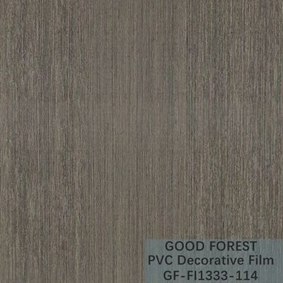 Διακοσμητική ταινία PVC χωρισμάτων σκοτεινό γκρίζο χρώμα πάχους 0.25mm - 0.60mm