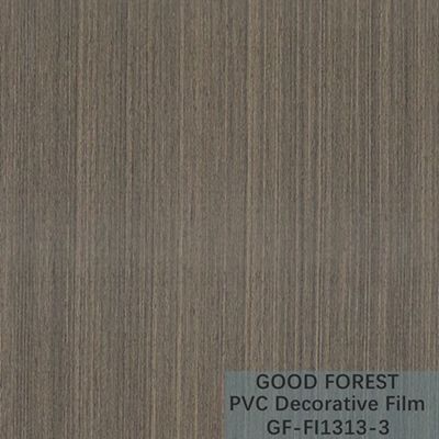 Διακοσμητική ταινία PVC χωρισμάτων σκοτεινό γκρίζο χρώμα πάχους 0.25mm - 0.60mm