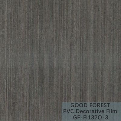 Διακοσμητική ταινία PVC χωρισμάτων σκοτεινό γκρίζο χρώμα πάχους 0.25mm - 0.60mm