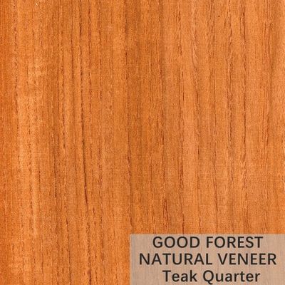 Teak φυσική ξύλινη πιστοποίηση καπλαμάδων FSC περικοπών κορωνών καπλαμάδων φυσική