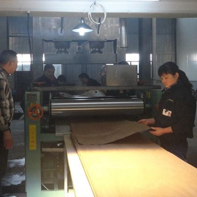 Ανασυγκροτημένος σύνθετος κατασκευασμένος ξύλινος καπλαμάς H408 3100mm της Ebony για το γραφείο
