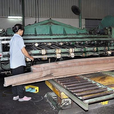 Teak διακοσμήσεων φυσικό ξύλινο σιτάρι 20503200mm κορωνών περικοπών καπλαμάδων επίπεδο μήκος