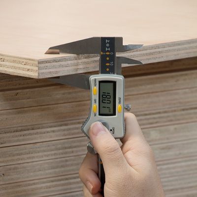 MDF βάσεων σιταριού Pommele κοντραπλακέ Bubinga ξενοδοχείων 2745mm/χαρτόνι/πίνακας μορίων