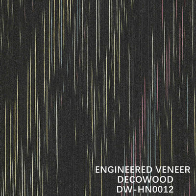 Καπλαμάς Decowood Irregular Texture Engineered Decowood For Decoration Hotel 2500*640mm Τυπικό μέγεθος