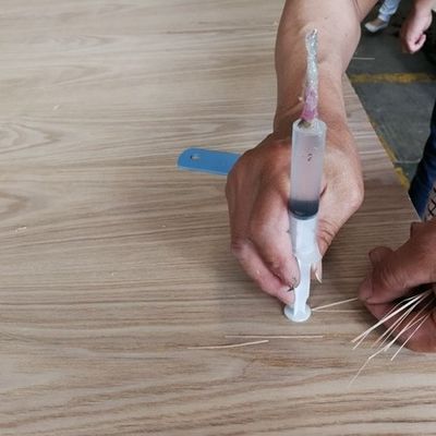 Υψηλής ποιότητας Εργαστηριακό Φανίρισμα ξύλου Φυσικό Αλεξίμουρο WT-X873 Στενό Σκόρπιο Σκηνοειδές Σκόρπιο 0,15 mm-0,6 mm Για έπιπλα