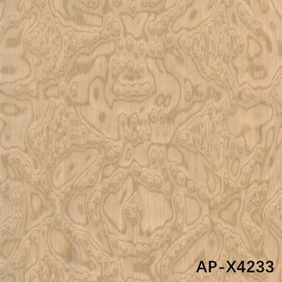 Ξύλινο καπλαμά Sapele Pommele απομίμησης πάχους 0,45mm για μουσικά όργανα και εσωτερικούς χώρους αυτοκινήτων