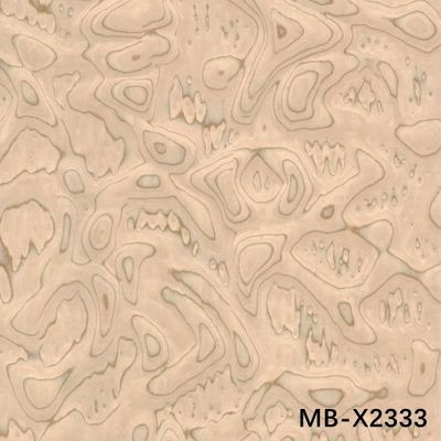 Ανασυσταθείσα φινίρισμα ξύλου 2850mm Διευρυμένο μέγεθος ξύλου Burl για εσωτερικές πόρτες WTB-X6008