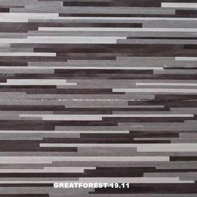 Καλλιτεχνικό παρκέ ξύλου καπλαμά Γεωμετρική αισθητική αίσθηση Δημοφιλή γεωμετρικά σχήματα 0,50mm Πάχος Για ξύλινη πόρτα