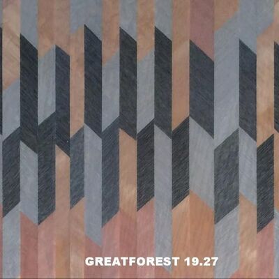 Καλλιτεχνικό ξύλο Parquet Φανέρα Συμμετρικό Κολάζ Γεωμετρικό Τύπο Πλούσιο σε Χρώματα ξύλινη ζωγραφική 0,55mm