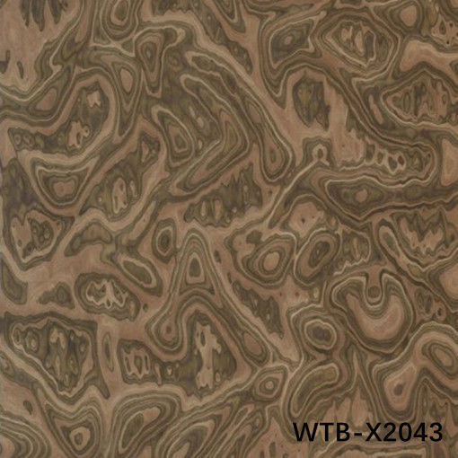 Ανασυσταθείσα μαύρη ξυλεία WTB-X2043 0.15-0.55mm για εσωτερική διακόσμηση