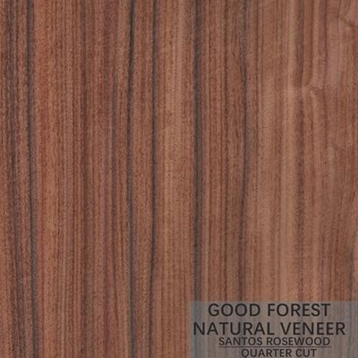 Rosewood ξενοδοχείων φυσικός ξύλινος καπλαμάς του τετάρτου περικοπών κορωνών κατ' ευθείαν