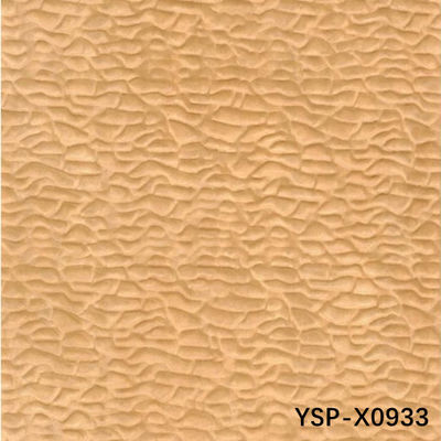 Κίτρινη καμφόρα Sapele Pommele High End Wood Veneer Ασυνήθιστη για διακόσμηση ξενοδοχείων